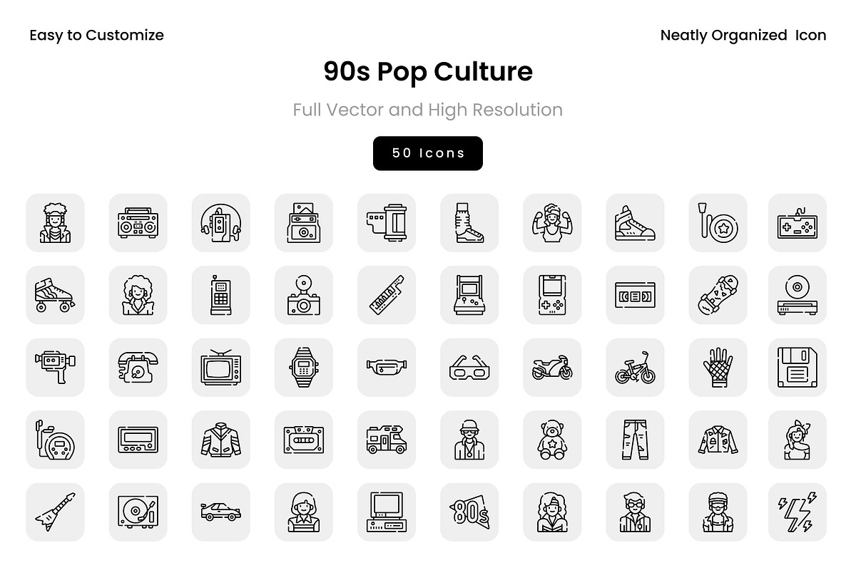 90s Pop Culture, a Solid Icon by Wencory (Photo 2 of 2)