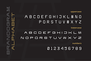 Brandogram Medium Monogram Typeface, a Slab Serif Font by Bogdan Casota (Thumbnail 2 of 6)