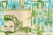 Dirty Press Paper Templates, a Templates & Theme by Erica Hite (Thumbnail 2 of 4)