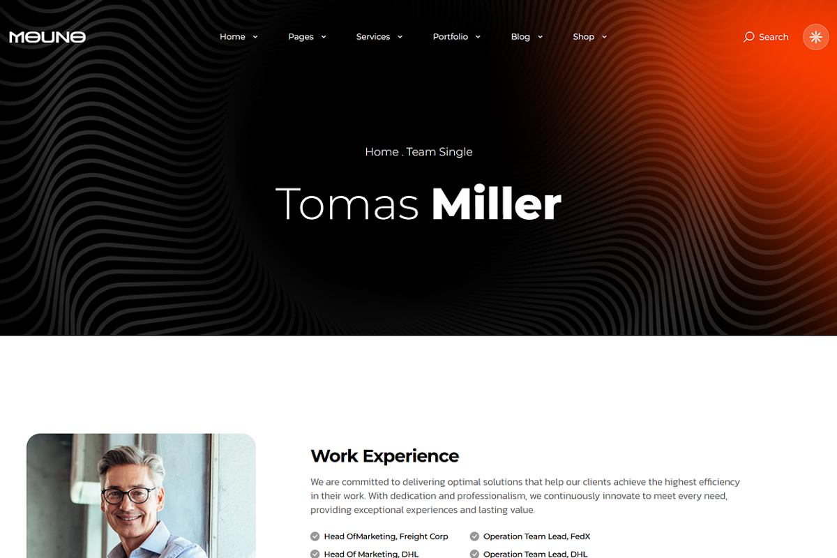 Creative Digital Agency WordPress, a WordPress Template by MasterDesigns (Photo 4 of 11)