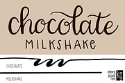 Ice Cream Shoppe Brush Lettering Set, a Brush Add-On by Kimberly Geswein Fonts (Thumbnail 3 of 7)