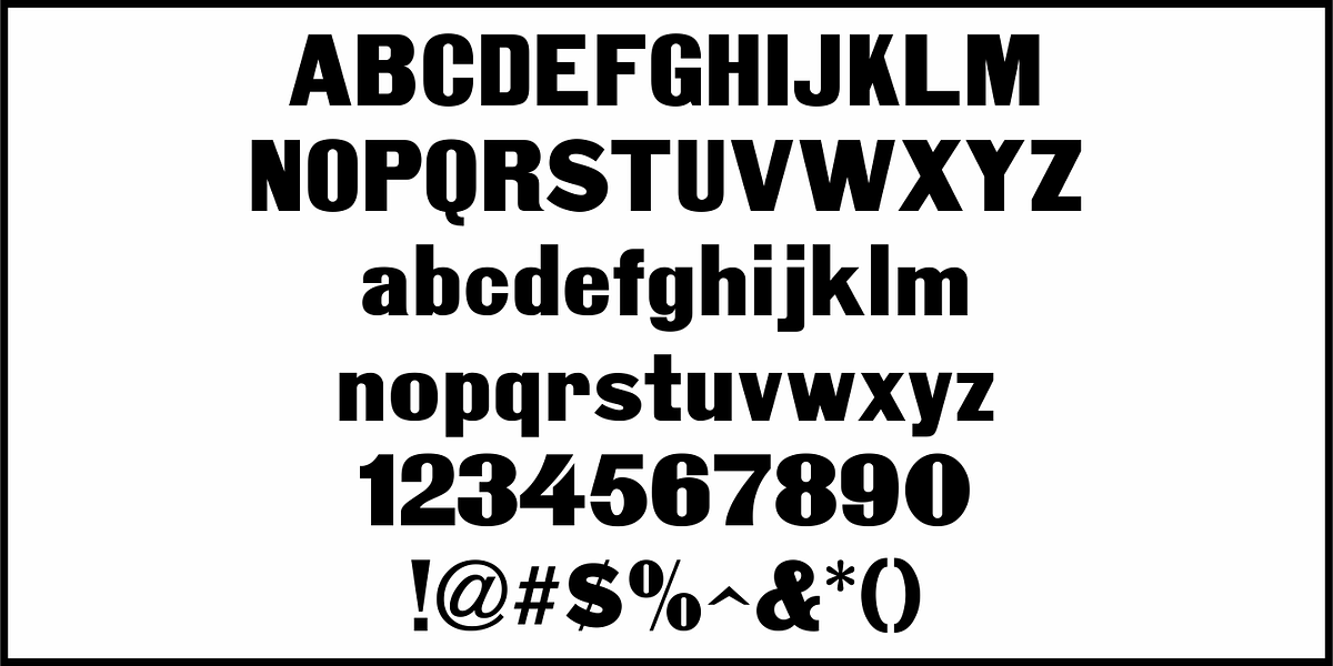 Gothic Grotesk JNL, a Sans Serif Font by Jeff Levine Fonts (Photo 3 of 5)