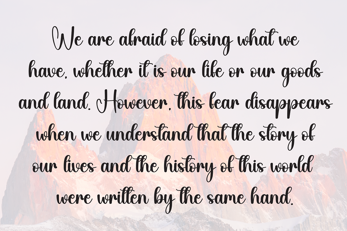Mathuis | Script Font, a Handwritten Font by Scratchones (Photo 6 of 9)