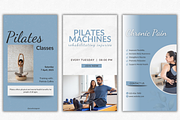 Pilates Canva Templates, a Social Media Template by Talipic Designs (Thumbnail 4 of 7)