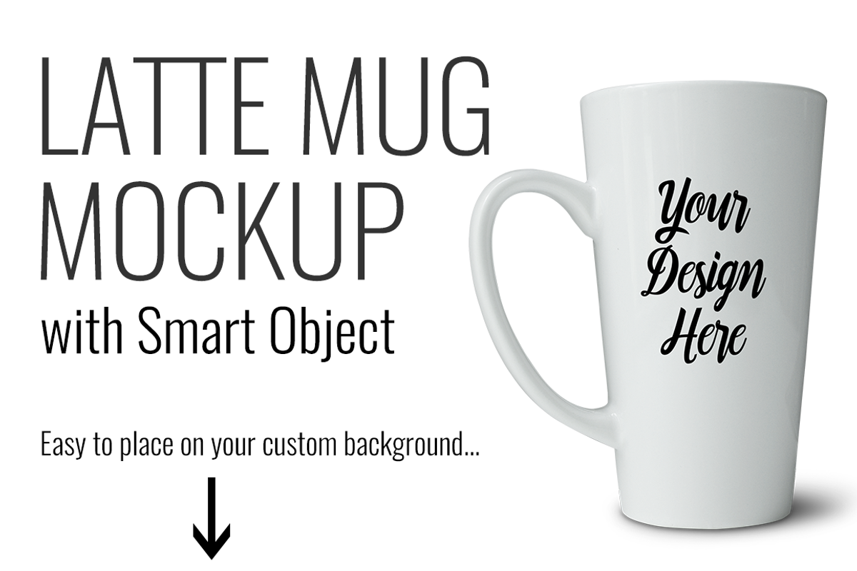 Latte Mug Product Mockup, a Product Mockup by SarahDesign (Photo 2 of 4)