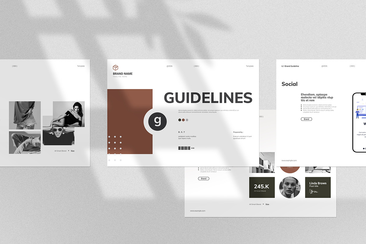 Brand Guidelines Template, a Brochure Template by metastudio38 (Photo 4 of 10)