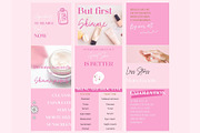 Beauty Instagram Templates Canva, a Social Media Template by Deepa Template Studio (Thumbnail 10 of 19)