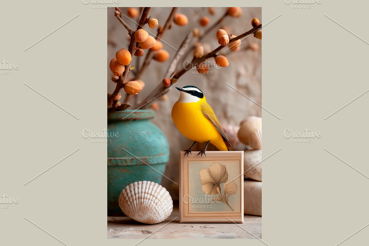 Whispers of Spring — Mini Art Set, a Decorative Illustration by Vika_Softlife (Photo 7 of 12)