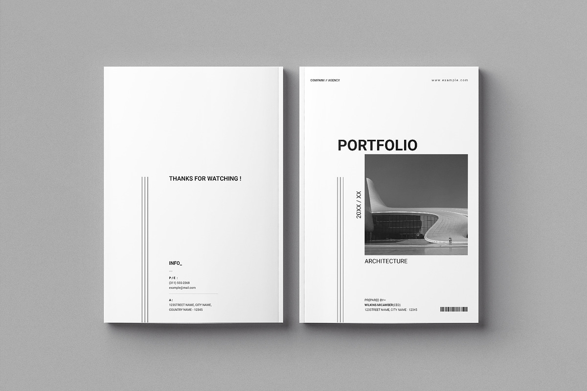 Architecture Portfolio - Canva, INDD, a Brochure Template by Work-Envance (Photo 14 of 15)