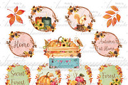 Autumn Life No-Ai Woodland Scrap Kit, a Pattern Graphic by MadeByAmaranta (Thumbnail 10 of 10)