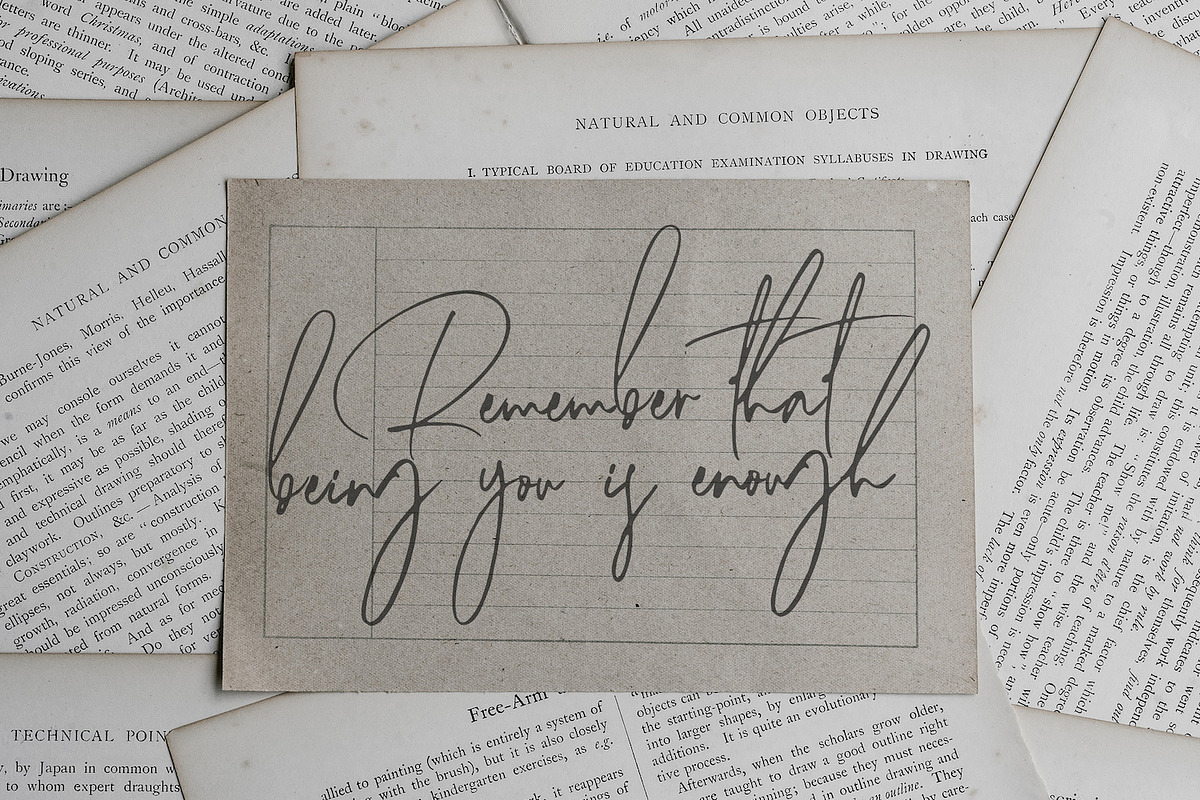 Banten Lama - Signature Script Font, a Script Font by StringLabs (Photo 9 of 11)