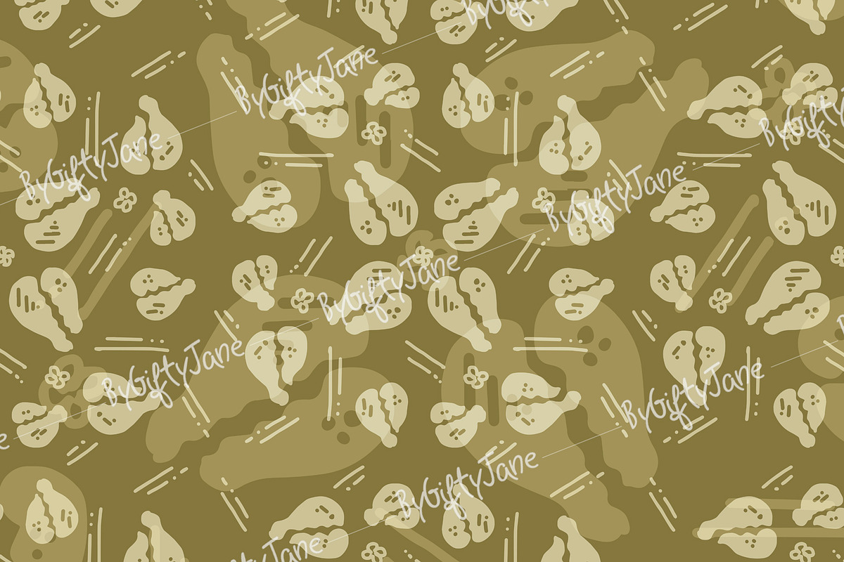 Cowries Batik Pattern, a Pattern Graphic by ByGiftyJane (Photo 4 of 8)