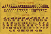 Ram Ranch Western Layered Font, a Serif Font by JumboDesign (Thumbnail 6 of 6)