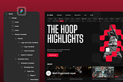 SWOOSH ! - Sport News, a Landing Page Template by SLAB! Design (Thumbnail 2 of 4)