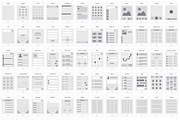 Mobile App Visual Flowchart - Sketch, an Android Mockup by UX Kits (Thumbnail 2 of 3)