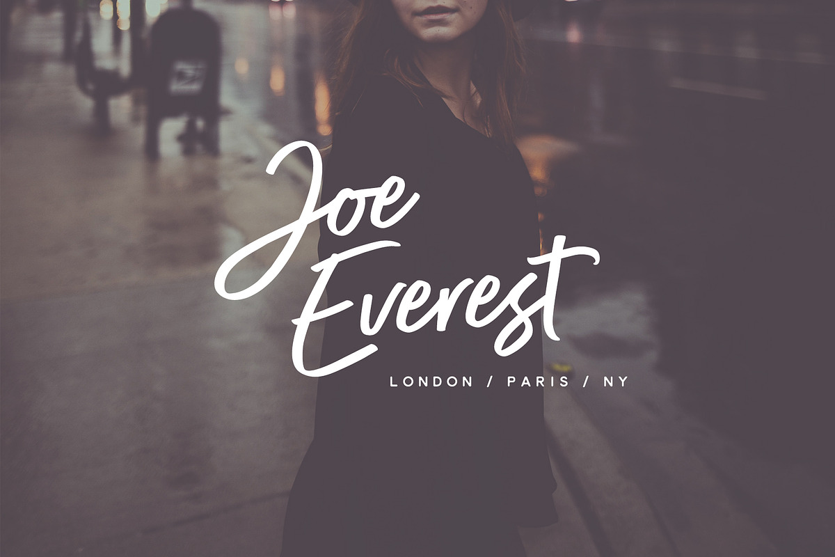Radiant Beauty - Casual Brush Font, a Script Font by Ian Barnard (Photo 9 of 11)