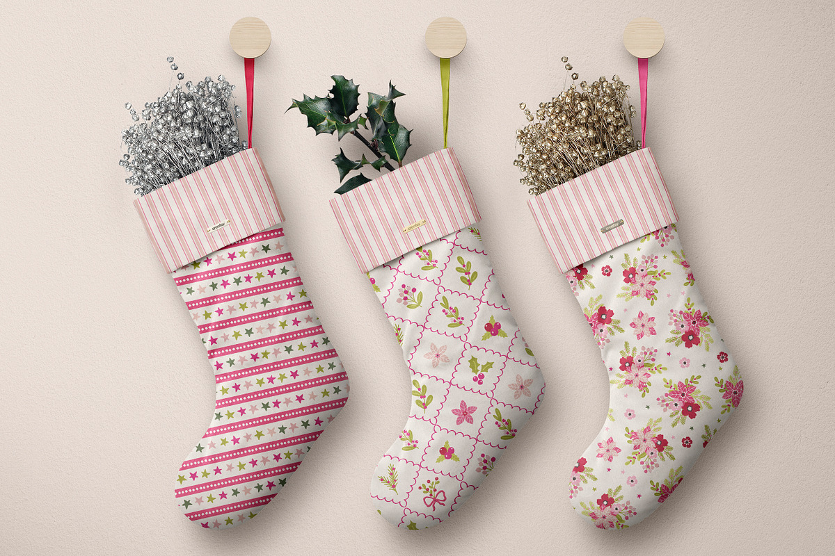 Christmas Checks and Plaids Patterns, a Pattern Graphic by Cozy pattern shop (Photo 9 of 9)