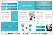 Business Plan PowerPoint Template, a Presentation Template by SlideSalad (Thumbnail 6 of 50)