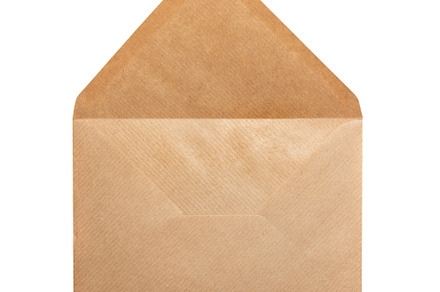 Open paper envelope containing envelope, letter, and paper, a Business Photo by Vapi