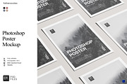 Photoshop Poster Mockup, a Product Mockup by Sweetdady (Thumbnail 3 of 3)