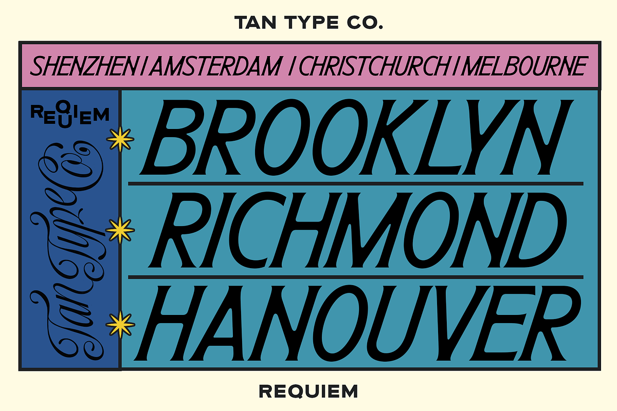 TAN - REQUIEM, a Serif Font by TanType (Photo 4 of 11)