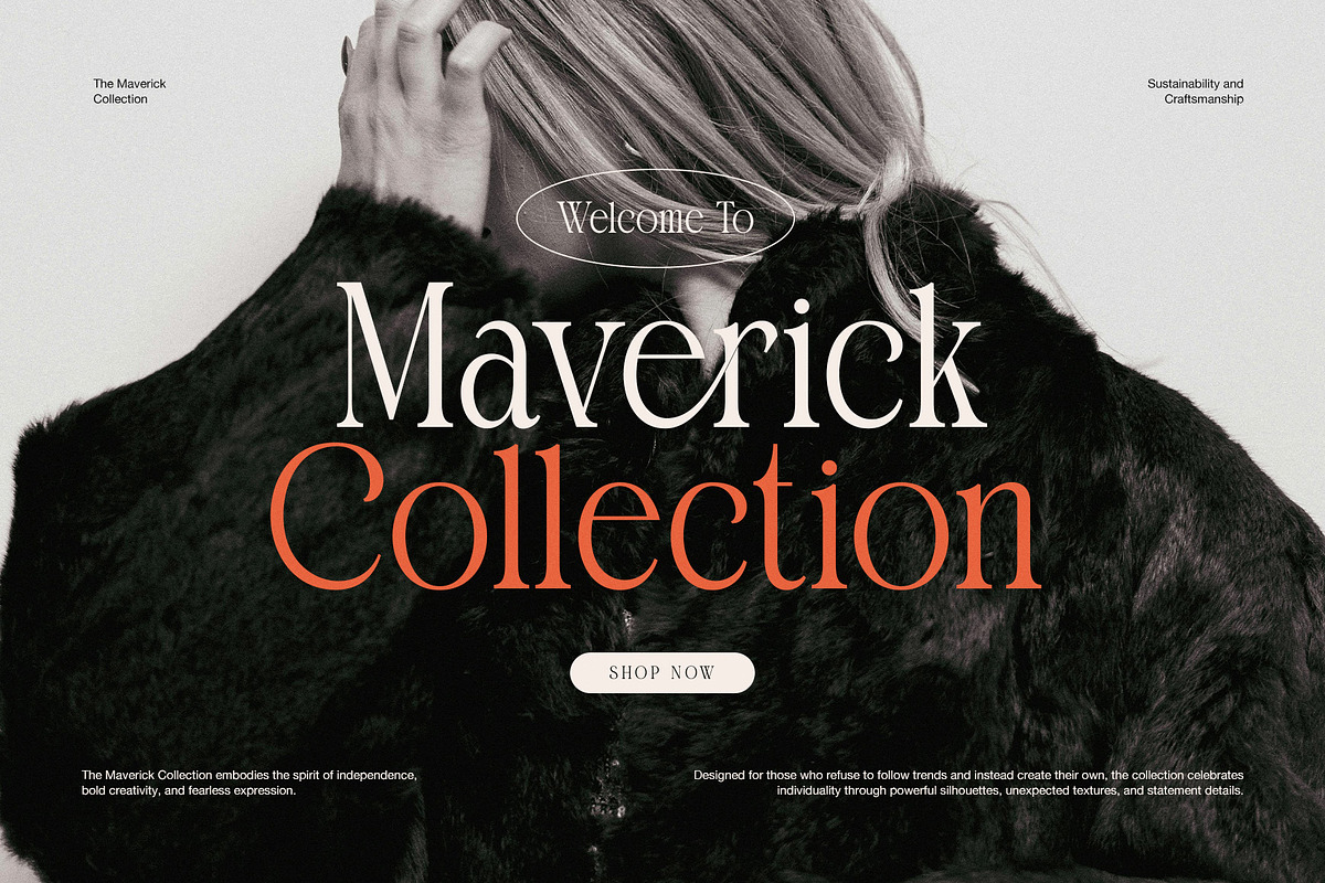 Melgin Elegant Modern Serif Font, a Serif Font by Graphicxell (Photo 4 of 8)