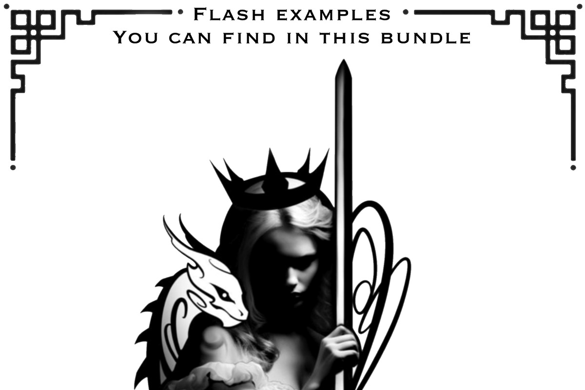 Special Blackwork Procreate tattoo, a Brush Add-On by ProcreateInk (Photo 4 of 7)