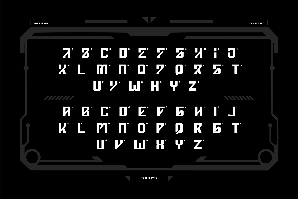 VB Aventor - Futuristic Font, a Sans Serif Font by VALIANTBROTHA (Photo 2 of 10)