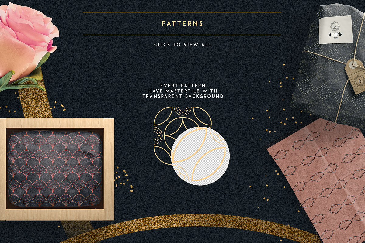 SALE! Art Deco Ultimate Collection, a Branding & Logo Template by VP Fonts (Photo 6 of 10)