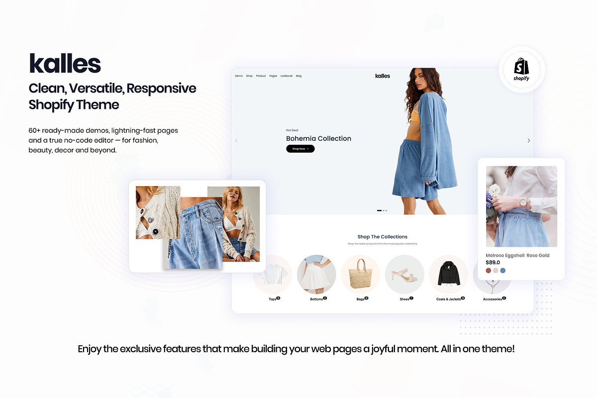 Kalles Shopify Theme, a Shopify Template by Boost Convert (Photo 1 of 6)