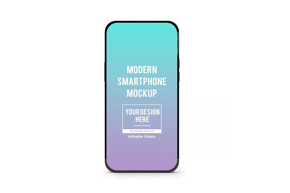 Modern Smartphone Mockup Template, an Android Mockup by DesignRushMarket (Photo 7 of 11)