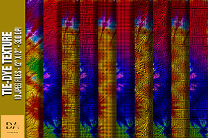 Tie-Dye Texture Digital Papers #83