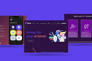 Cybersecurity Full Branding Kit, a Templates & Theme by Aurum Creative (Thumbnail 8 of 9)