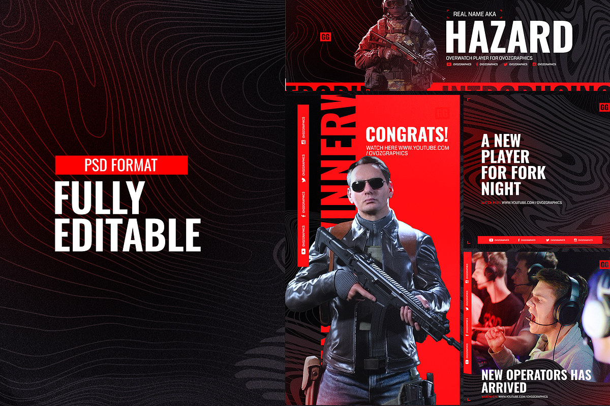 E - Sports Social Media Template, a Social Media Template by Creathift (Photo 4 of 7)