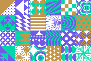 Geometric Fun 1 24 Patterns