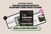 Instagram Strategy Growth Course MRR, a Social Media Template by Design By Hira (Thumbnail 1 of 10)