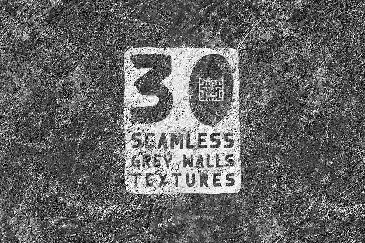 30 Seamless Grey Walls Textures, a Texture Graphic by 2DFUNS (Photo 1 of 17)