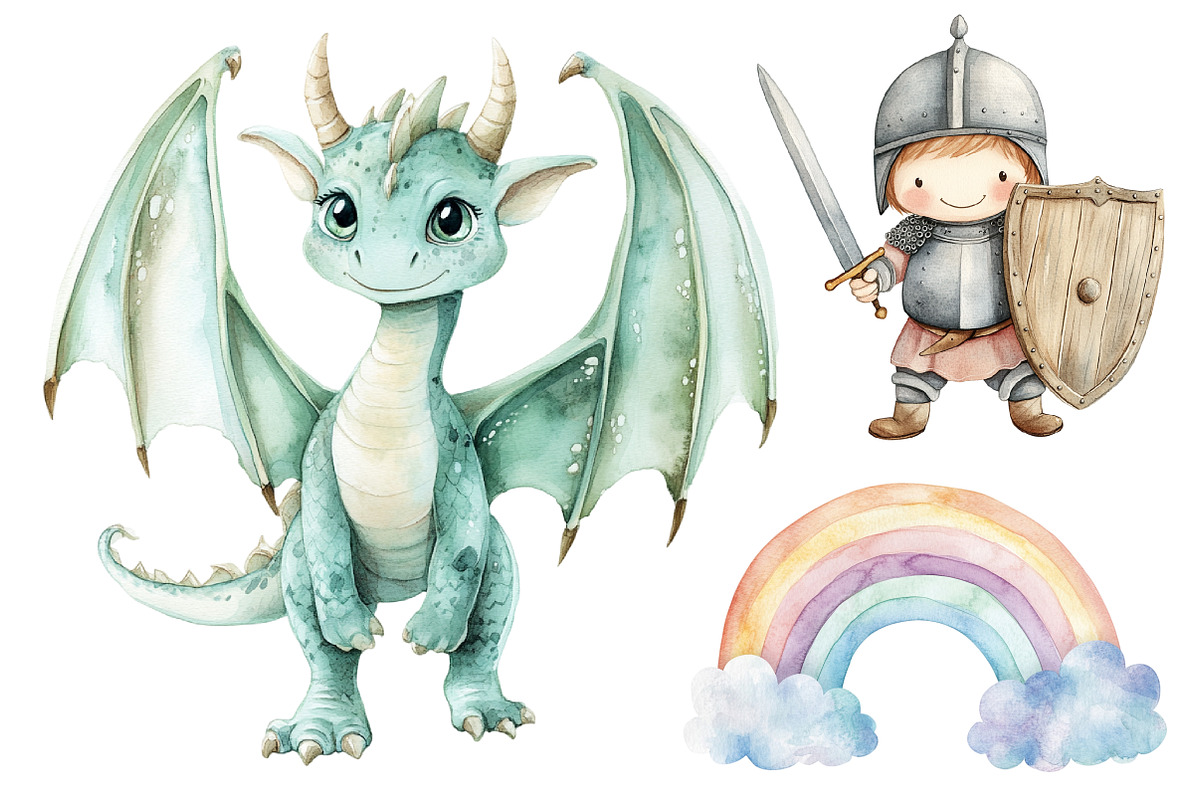 Magical Kingdom Clipart, a Seasonal Illustration by CitraGraphics (Photo 5 of 5)