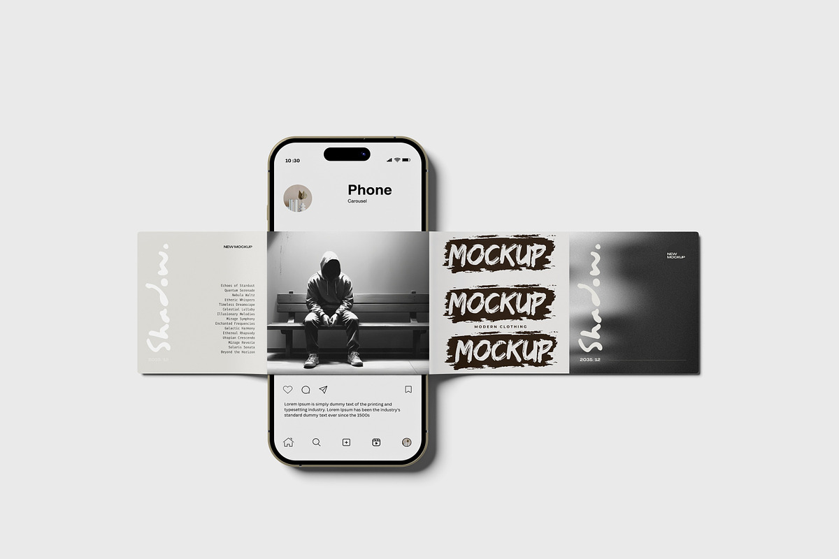 Carousel Mockup, a Device Mockup by Akaimockup (Photo 4 of 5)