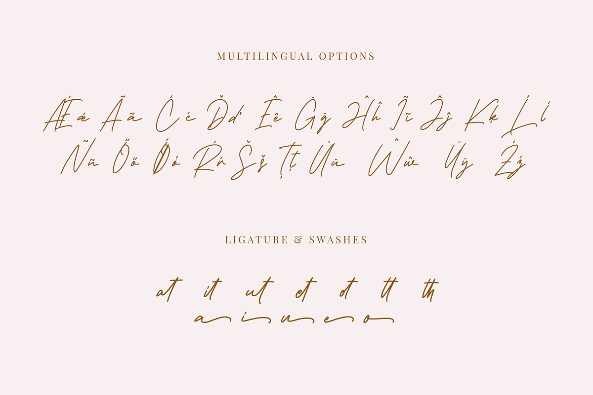 Classy Signature Font, a Script Font by Bekeen.co (Photo 7 of 8)