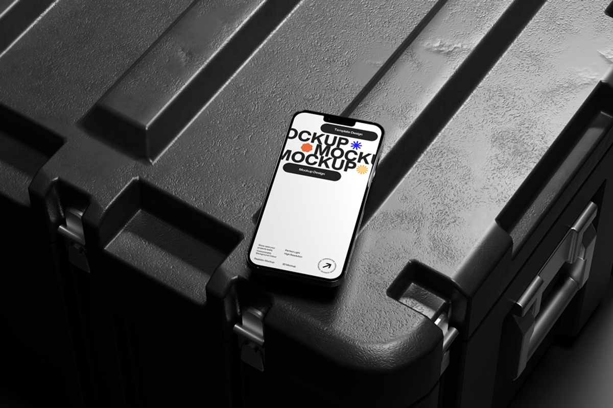 Modern iPhone Mockup PSD Template, an iPhone Mockup by East Gallery (Photo 5 of 11)
