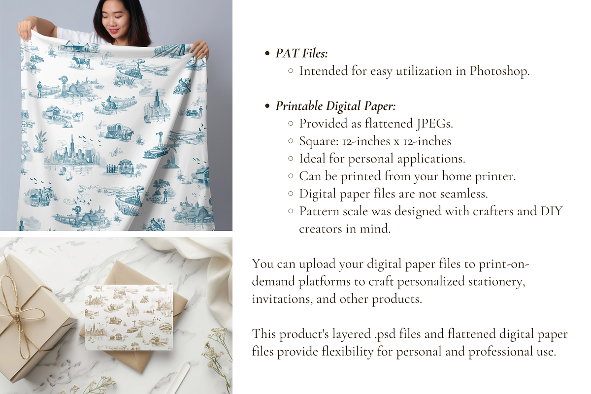 Illinois Seamless Pattern Set, a Pattern Graphic by Hughes Studio (Photo 6 of 7)