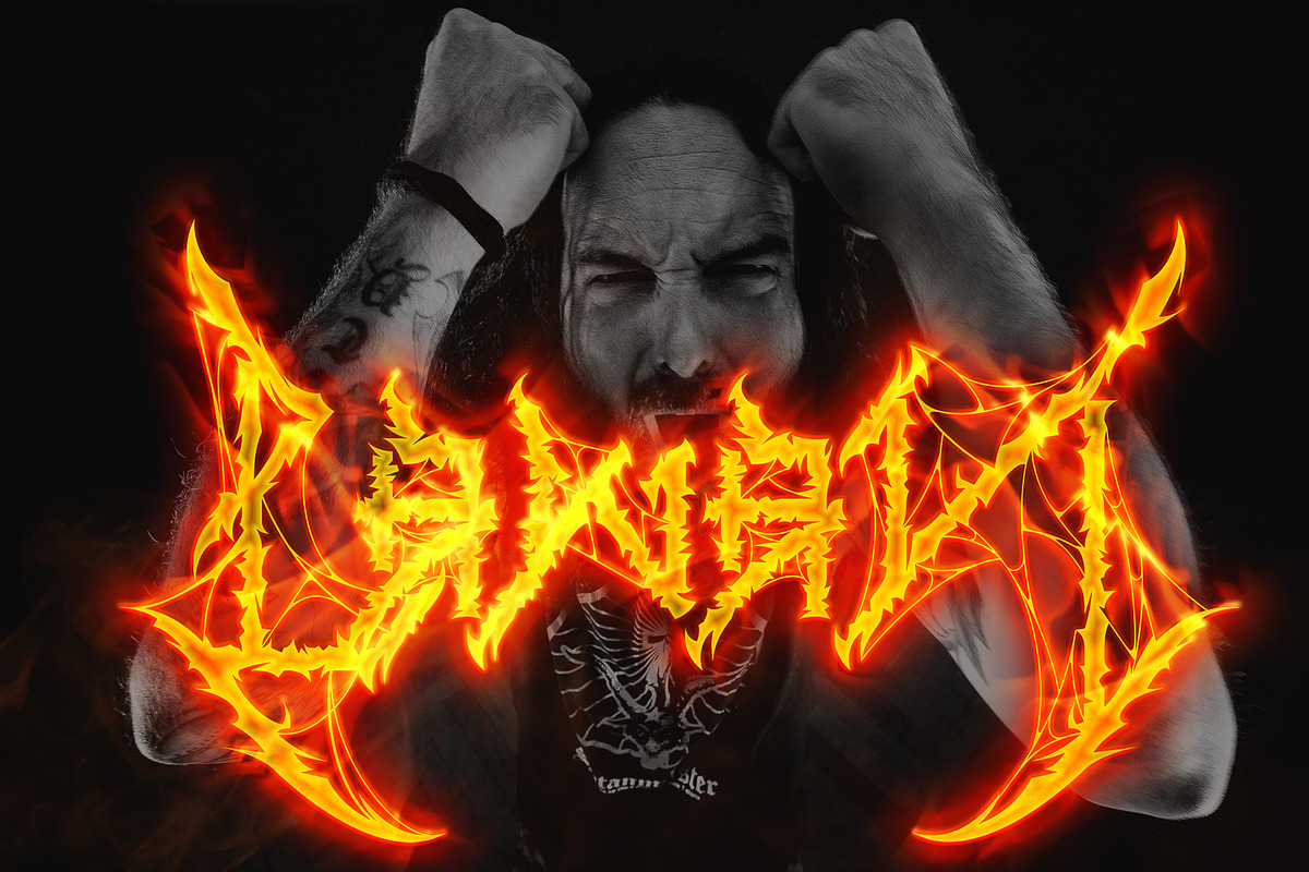 Metalico, a Blackletter Font by Letterara (Photo 2 of 12)