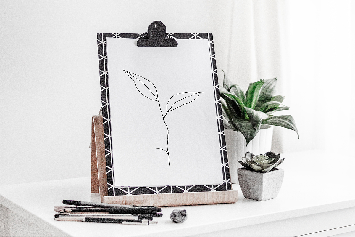 Botanical shapes, organic forms, a Decorative Illustration by JuDesign (Photo 4 of 11)