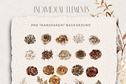 Autumn Boho Watercolor Flowers, a Decorative Illustration by BlumenSoul (Thumbnail 6 of 10)