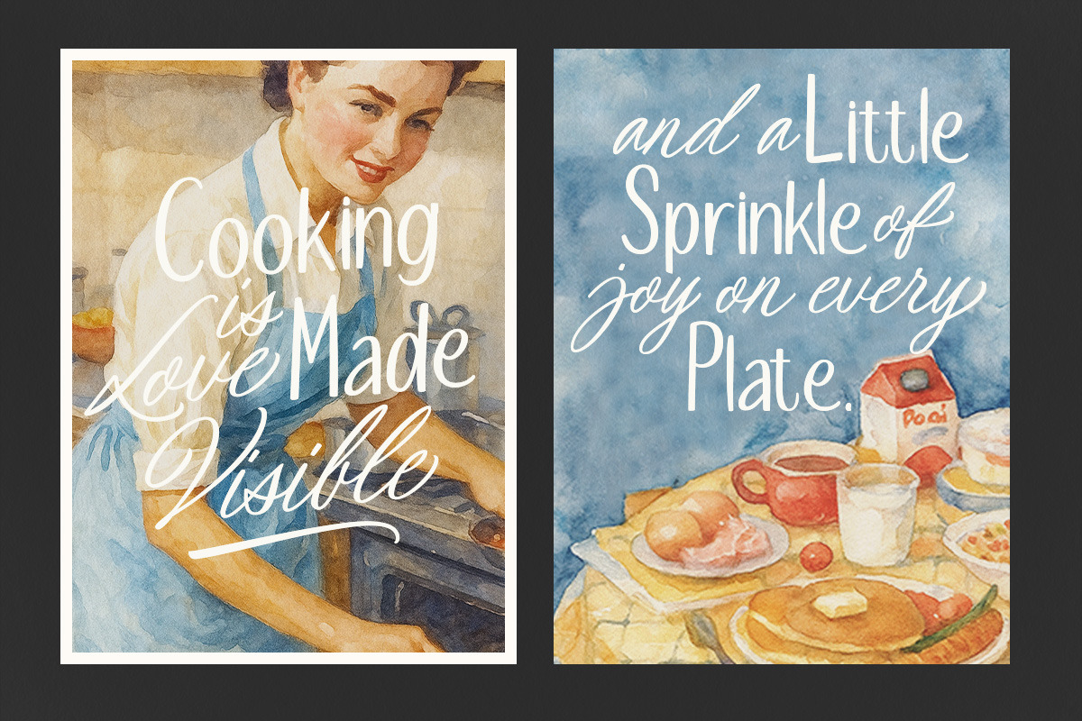 Claudia Sansbert Wedding Handwritten, a Script Font by Letterhend Studio (Photo 11 of 12)
