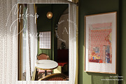 Aesthetic Paris Cafe - Frame Mockup, a Product Mockup by ArtwithFrame (Thumbnail 7 of 21)