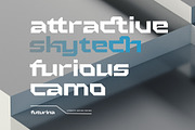 Futurina - Techno Sans, a Sans Serif Font by Typia Nesia (Thumbnail 7 of 10)