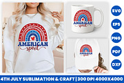 Retro 4th july American Spirit SVG, an Object Graphic by Creative Arslan (Thumbnail 3 of 3)