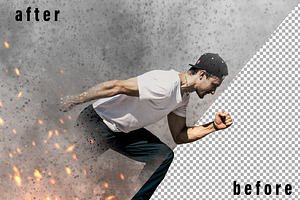 Action Fire Photo Effect